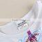 (h5716)White 2-6Y new model baby girl dress frozen Anna Elsa summer dress woolesale children dress