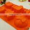 6 Caviity Santa and Stocks Shape Silicone Cake Mould Muffin Cup Soap Mould Chocolate Mould Baking Tray