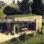 Prefab green garden house with eco-friendly materials