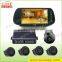 Bluetooth Car Mirror Parking Sensor With 7inch Mirror