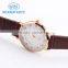 PU leather band ladies wristwatches with competitive price