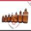 10ml Amber Bottles for Essential Oils with Stainless Steel Roller Balls