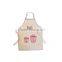 lovely cotton twill apron for kids with cotton tape