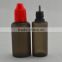 hot sales in stock smoke black 10ml PE eliquid Plastic squeeze dropper bottle