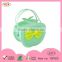 Hot Sale Colorful Plastic Apple Shape PVC Coin Bag/Candy Jelly Bag/Girls Money Bag