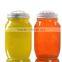 Country Style Embossing Colored Glass Vases