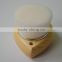 Cosmetic equipment soft synthetic hair wooden facial cleansing brush