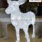 White color deer shaped christmas decoration led light deer shaped outdoor decoration led light                        
                                                                                Supplier's Choice