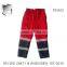 safety reflective winter thick coat with hood