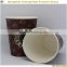 8oz eco-friendly custom printed paper coffee cups