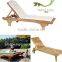 wooden lazy loung chair wooden sun chair relax chair wooden spa massage lazy chair