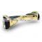 bluetooth 2 wheel self balancing electric scooter with golden color