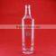 Best price engarved beans shape bottles 700ml glass bottle liquor transparent fancy bottle