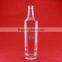 Best sale High Quality embosses beans shape bottles 750ml spirit bottle oblate glass bottles