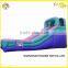 2015 Newest PVC 0.5mm 8x6m kids inflatable water slides with pool