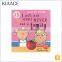 New Design Hot Sale China Print Paper Children Name Book