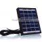 Light weight solar panel for solar home lighting system