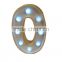 High quality wedding decoration wood plastic vintage marquee letter lights