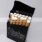 Metallic Box Automatic Cigarette Rolling Paper Machine Rolle Metal Cigarette Box Case Holder Gift Black for Men