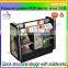 top sale wood make up display stand customized wood furniture stage platform