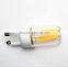 Jiaxing LED G9 filament bulb TUV CE approved replace halogen G9 small bulb