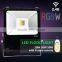 AC85-265V 2.4G 20W/30W/50W RGBW LED Flood light with remote control