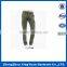 Soft touch woven ladies fashion trousers design army green female trousers
