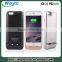 aili power bank charger battery case for iphone 6 with buile in charger plug