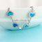 925 Sterling Silver Blue Opal Fashion Bracelet 2016 Fine Jewelry SBI183W