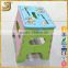 Yellow Color Plastic Folding Stools, Mini Plastic Folding Stools