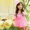 Candy Color Baby Girl Summer Dress Knee Length Baby Girl Summer Dress