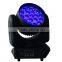 Chinese manufacturer stage light RGBW 19pcs 12w moving head light with zoom function
