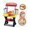 Children Muilt-function supermarket pretend market stall play set with music