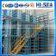 Warehouse Storage Multi-level Mezzanine Racking and Shelving System