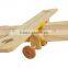 2015 year natural OEM FSC&SA8000 diy children's wooden plane toy for wholesale