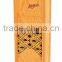 china factory FSC&BSCI sliding lid wooden 750ml wine glass bottle storage gift box for sale