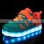 2016 Hot Selling wholesale shoe soles Rubber Kid Shoe LED Light Shoes