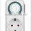 230VAC 50HZ ON AUTO OFF switch 24 hour daily indoor countdown mechanical timer programmable light switch