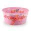 Small round heart design chrismas decorations metal container