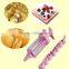 Fashion 8 nozzles plastic package,transperant cake decorating supplies