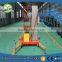 Big Wheel Aluminum Single Mast One Man Telescopic Lift