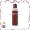 New collection bright organge leather fragrance pump spray bottle