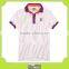 Custom new polo shirt design for men with embroidery logo