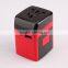Top quality Two USB ports 2500MAH universal travel plug adapters