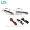 Hot selling high Brightness 12V waterproof 6LEDs Auto parts Daytime Running Lights for Cars
