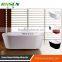 Hot selling China White color cheap whirlpool bathtub price for sale with High Quality