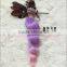 Lt Purple Kinky Straight Braising Hair Weave