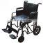 Chrome wheelchair