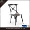 Modern metal chairs manufacturing upholstered seat chair