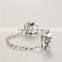 925 Sterling Silver Safety Chains 3A CZ European Safety Chains Fit European Bracelet